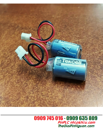 Tekcell SB-AA02; Pin nuôi nguồn PLC Tekcell SB-AA02 lithium 3.6v 1/2AA 1200mAh _Xuất xứ Hàn Quốc